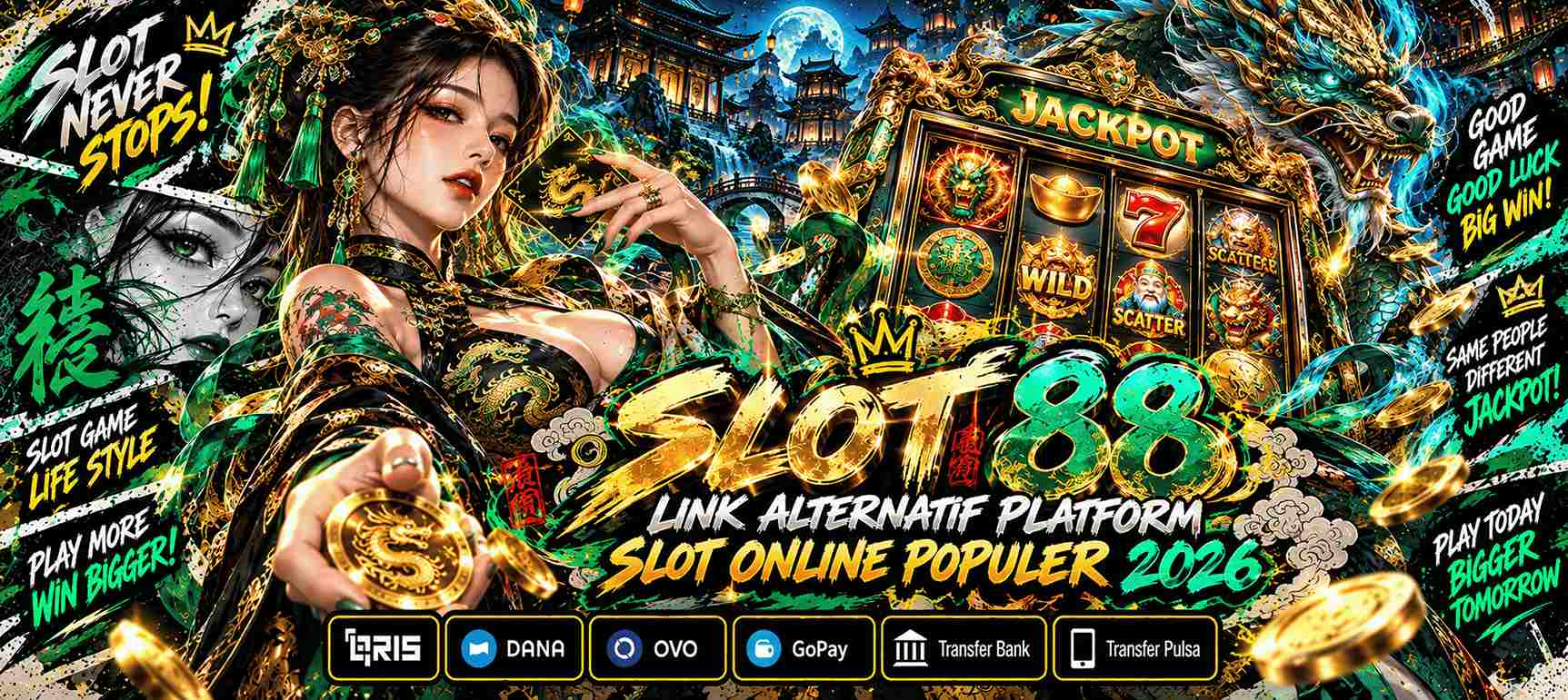 SLOT88: Link Alternatif Platform Slot Online Populer 2026 dan Slot Gacor Gampang Maxwin Depo Via Qris 10k